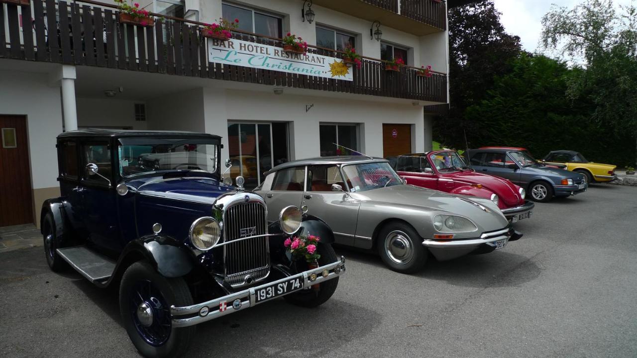 Hotel Le Christania Bellevaux Bagian luar foto