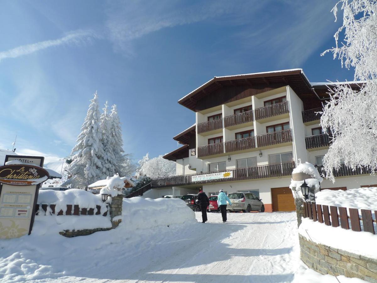 Hotel Le Christania Bellevaux Bagian luar foto